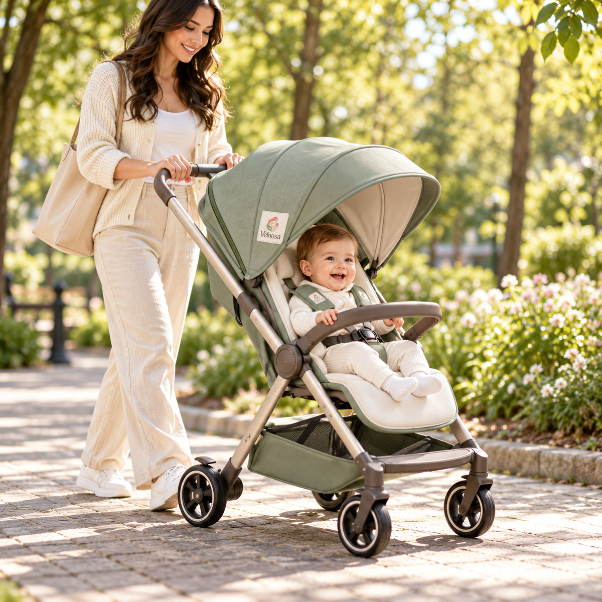 Raviond™ SinglePull Stroller