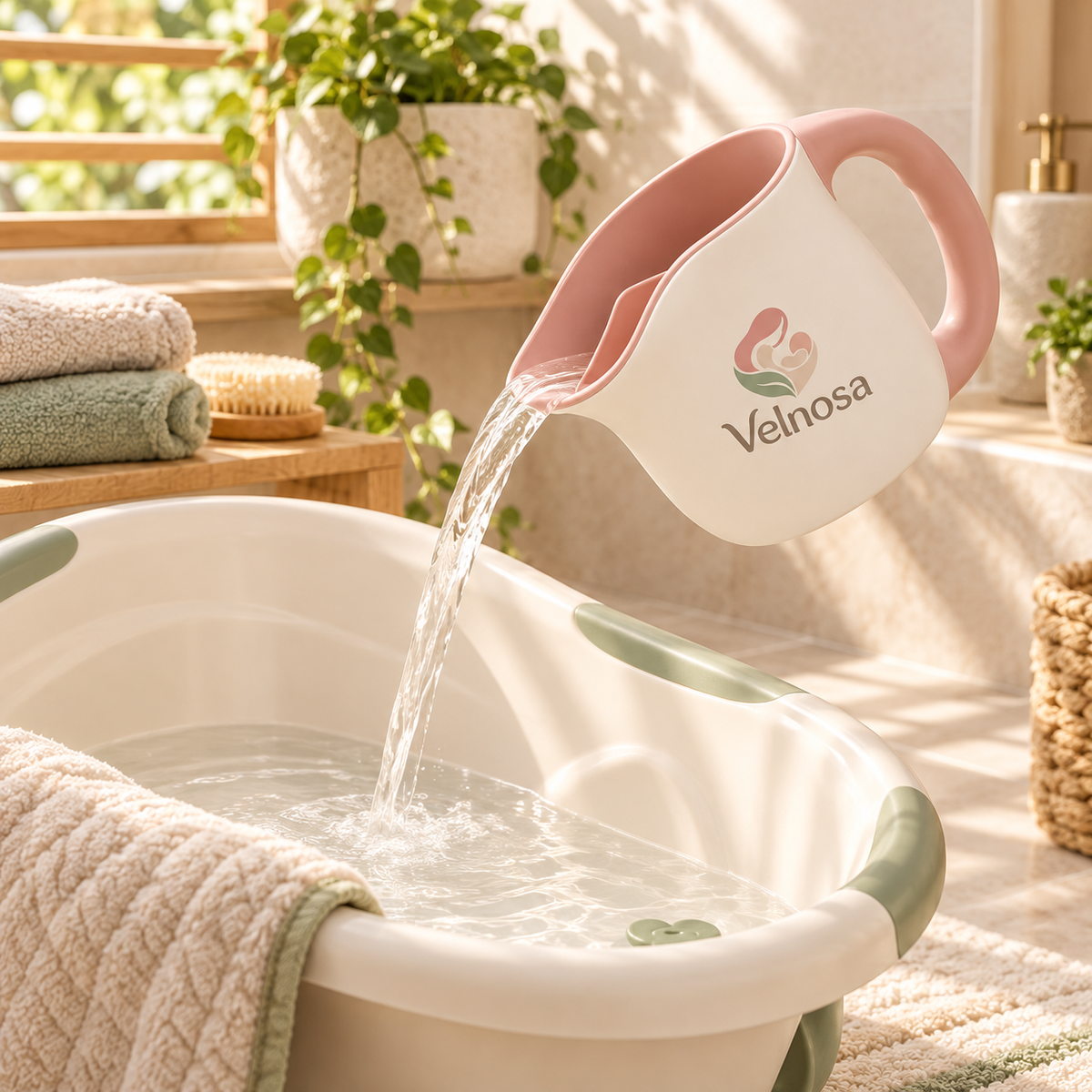 Raviond™ SoftStream Rinse Pitcher